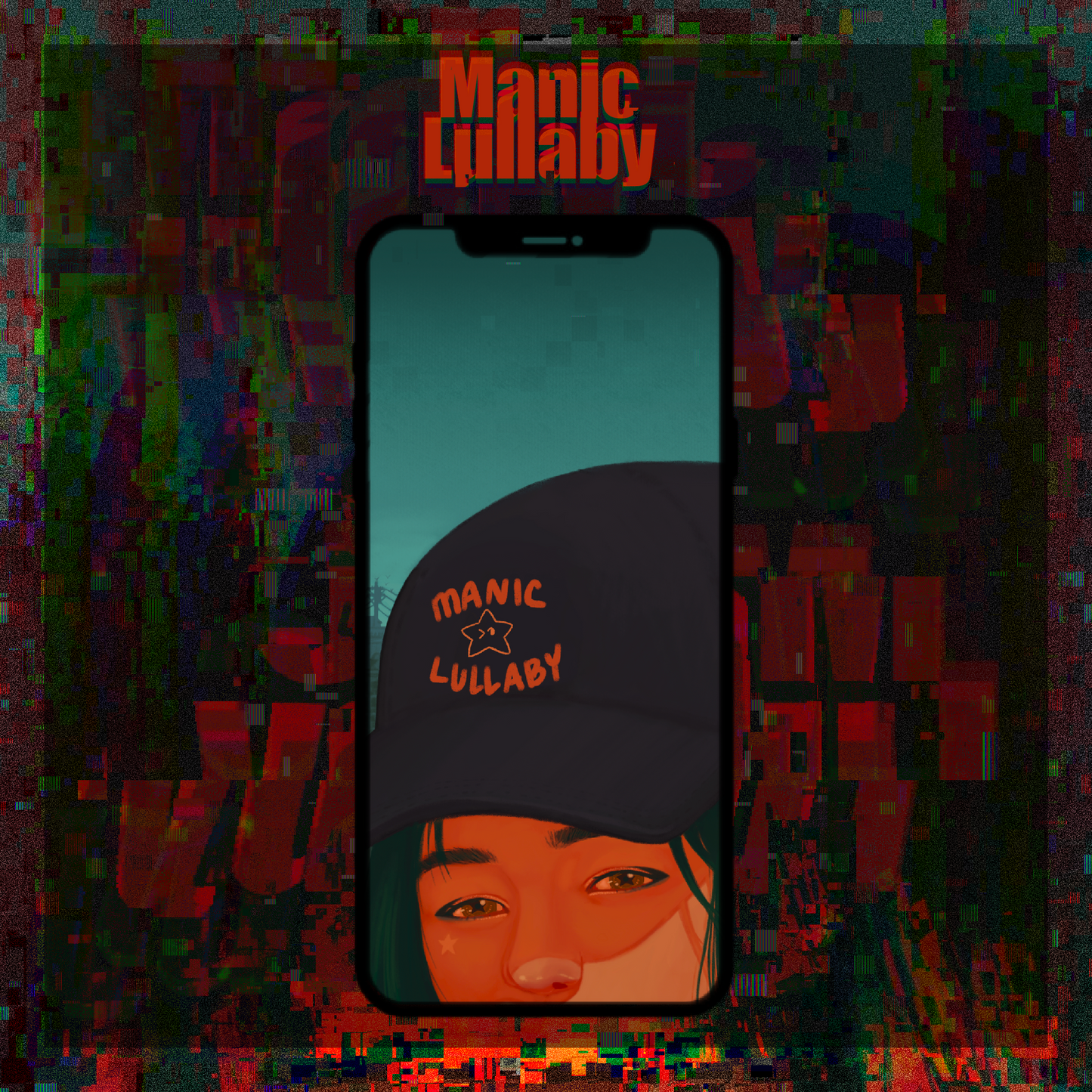 YOLO ONO: MANIC LULLABY | Phone Wallpaper| 1080x1920